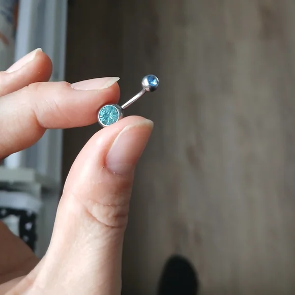 Colorful Belly Button Rings Set - Picture 3 of 6